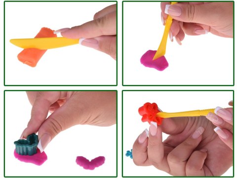 JOKOMISIADA Zestaw Masa plastyczna + foremki tematyczne Święta Bożego Narodzenia ZA5764