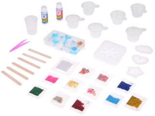 JOKOMISIADA Zestaw kreatywny DIY Ozdoby z kryształu - breloczki i wisiorki ZA5735