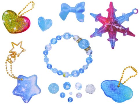 JOKOMISIADA Zestaw kreatywny DIY Ozdoby z kryształu - breloczki i wisiorki ZA5735