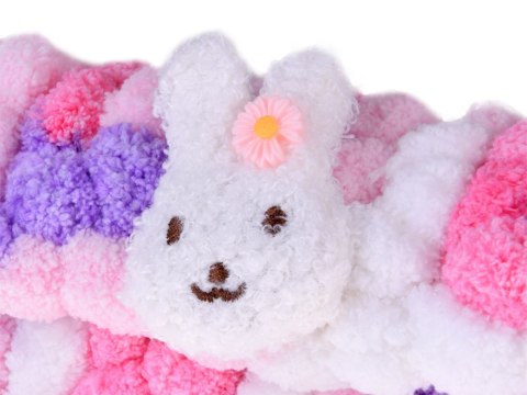 JOKOMISIADA Zestaw kreatywny Zrób to sam - Puszysta pomponiasta TOREBKA DIY ZA5814