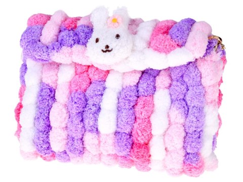 JOKOMISIADA Zestaw kreatywny Zrób to sam - Puszysta pomponiasta TOREBKA DIY ZA5814