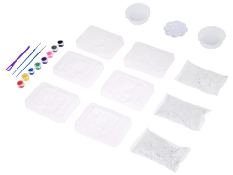 JOKOMISIADA Zestaw kreatywny Zrób to sam - uformuj i wymaluj GIPSOWE jednorożce ZA5755