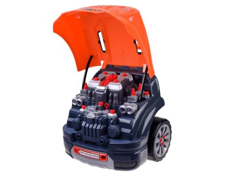 JOKOMISIADA Zestaw mechanika: Ruchomy WARSZTAT SAMOCHODOWY + światło i dźwięk ZA5738