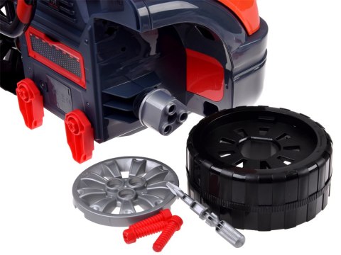 JOKOMISIADA Zestaw mechanika: Ruchomy WARSZTAT SAMOCHODOWY + światło i dźwięk ZA5738