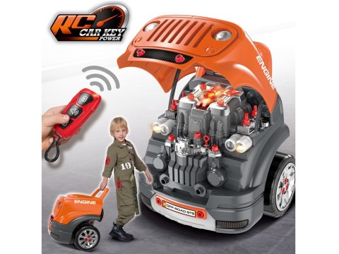 JOKOMISIADA Zestaw mechanika: Ruchomy WARSZTAT SAMOCHODOWY + światło i dźwięk ZA5738