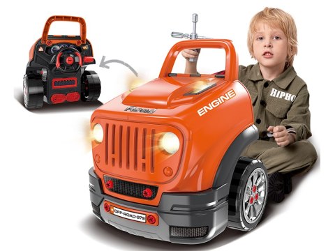 JOKOMISIADA Zestaw mechanika: Ruchomy WARSZTAT SAMOCHODOWY + światło i dźwięk ZA5738