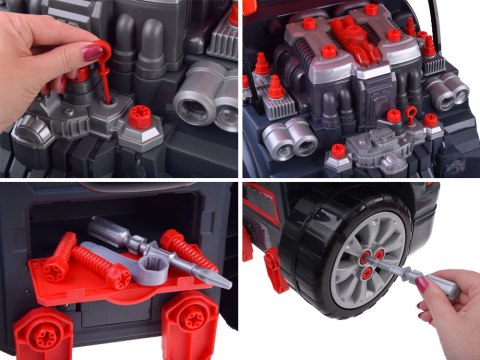 JOKOMISIADA Zestaw mechanika: Ruchomy WARSZTAT SAMOCHODOWY + światło i dźwięk ZA5738