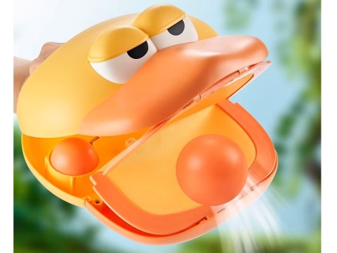 JOKOMISIADA Zestaw sportowy - gra zręcznościowa Wyrzutnia KACZKA + 4 piłki ZA5604