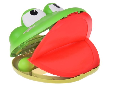 JOKOMISIADA Zestaw sportowy - gra zręcznościowa Wyrzutnia ŻABA + 4 piłki ZA5604