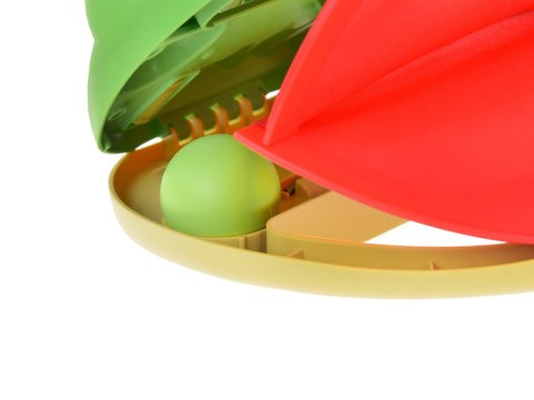 JOKOMISIADA Zestaw sportowy - gra zręcznościowa Wyrzutnia ŻABA + 4 piłki ZA5604