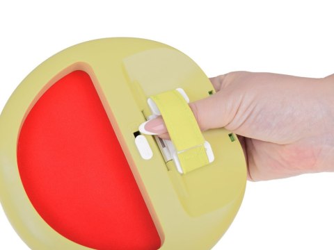 JOKOMISIADA Zestaw sportowy - gra zręcznościowa Wyrzutnia ŻABA + 4 piłki ZA5604