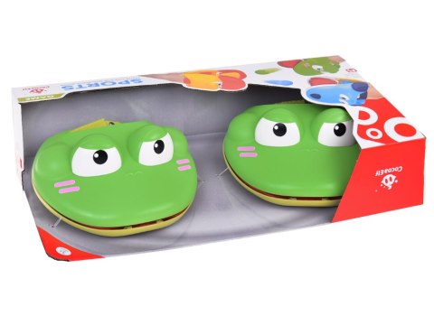 JOKOMISIADA Zestaw sportowy - gra zręcznościowa Wyrzutnia ŻABA + 4 piłki ZA5604