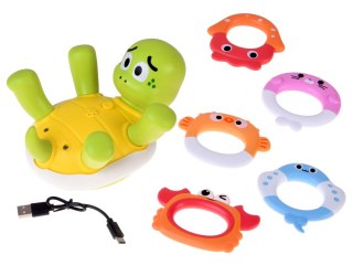 JOKOMISIADA Żółwik Interaktywna Zabawka do kąpieli Żółw z Fontanną Wody ZA5819