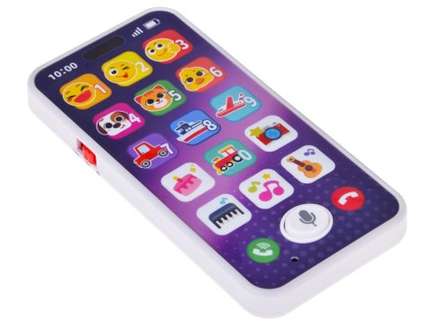 Hola Interaktywny telefon SMARTPHONE dla malucha z muzyką i dźwiękami ZA5872