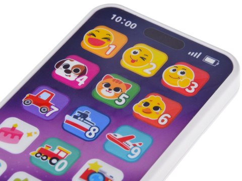Hola Interaktywny telefon SMARTPHONE dla malucha z muzyką i dźwiękami ZA5872