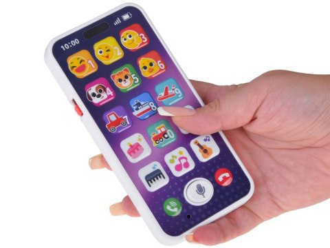 Hola Interaktywny telefon SMARTPHONE dla malucha z muzyką i dźwiękami ZA5872