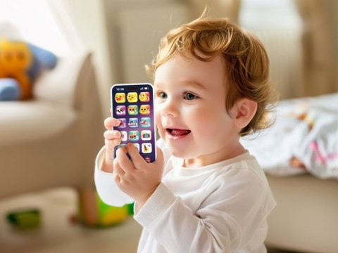 Hola Interaktywny telefon SMARTPHONE dla malucha z muzyką i dźwiękami ZA5872