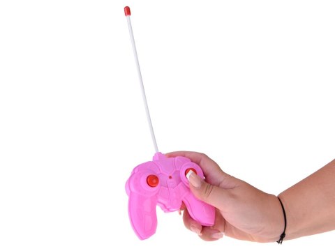 JOKOMISIADA Autko dla lalki Różowy Samochód Cabrio z pilotem dla dziewczynek ZA5908