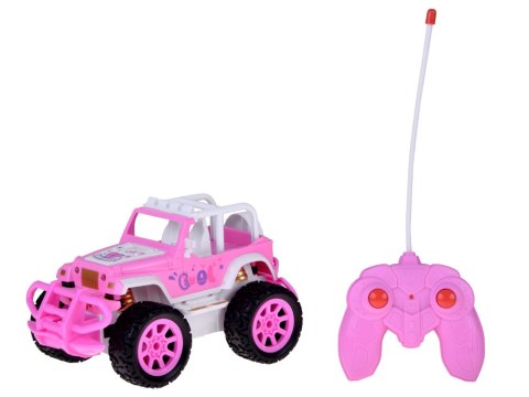 JOKOMISIADA Autko dla lalki Różowy Samochód Terenowy z pilotem dla dziewczynek ZA5909