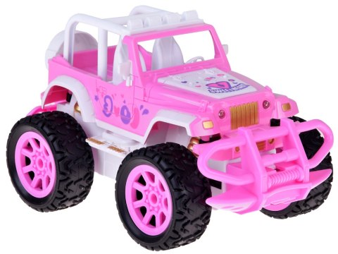 JOKOMISIADA Autko dla lalki Różowy Samochód Terenowy z pilotem dla dziewczynek ZA5909