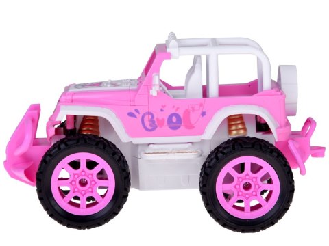 JOKOMISIADA Autko dla lalki Różowy Samochód Terenowy z pilotem dla dziewczynek ZA5909