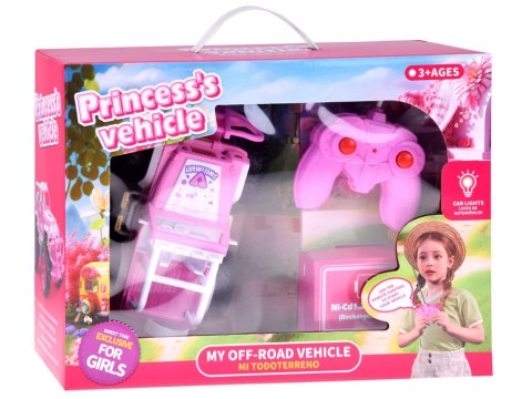 JOKOMISIADA Autko dla lalki Różowy Samochód Terenowy z pilotem dla dziewczynek ZA5909