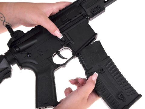 JOKOMISIADA Automatyczny Karabin maszynowy Zabawka F4 Strzela Kulkami Żelowymi ZA5893