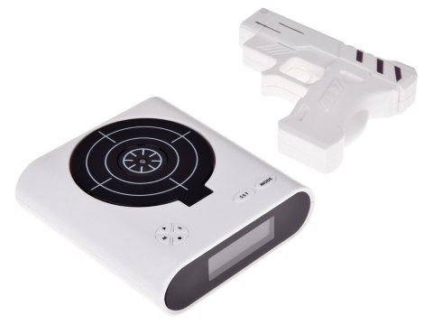 JOKOMISIADA Budzik z pistoletem zegar z tarczą gra ZA2486 BI