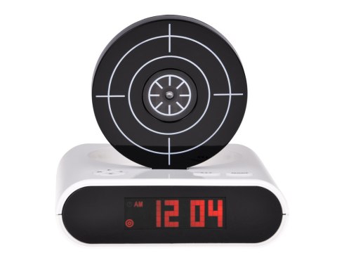 JOKOMISIADA Budzik z pistoletem zegar z tarczą gra ZA2486 BI