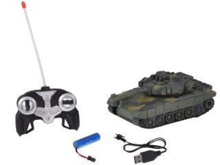 JOKOMISIADA Czołg RC na Pilota Obracana Wieżyczka Światła Realistyczne dźwięki RC0728