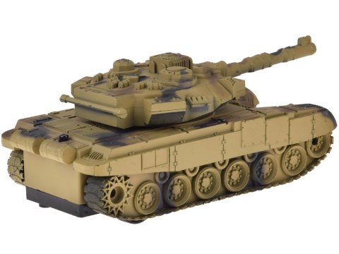 JOKOMISIADA Czołg RC na Pilota Obracana Wieżyczka Światła Realistyczne dźwięki RC0728