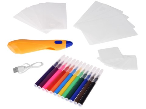 JOKOMISIADA Długopis Graffiti Kreatywny Zestaw Airbrush do Malowania Sprayem ZA5861