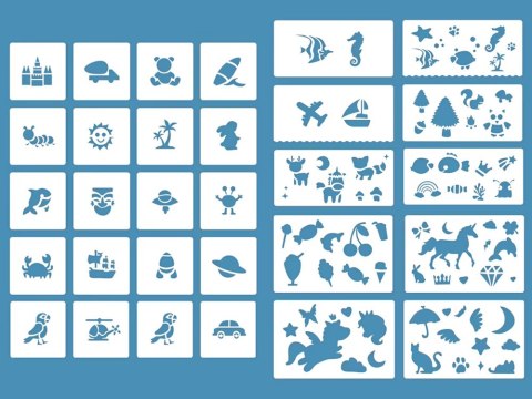 JOKOMISIADA Długopis Graffiti Kreatywny Zestaw Airbrush do Malowania Sprayem ZA5861