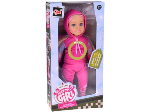 JOKOMISIADA Duża sportowa lalka 48cm w dresie + wbudowana melodia i miękki tułów ZA5844