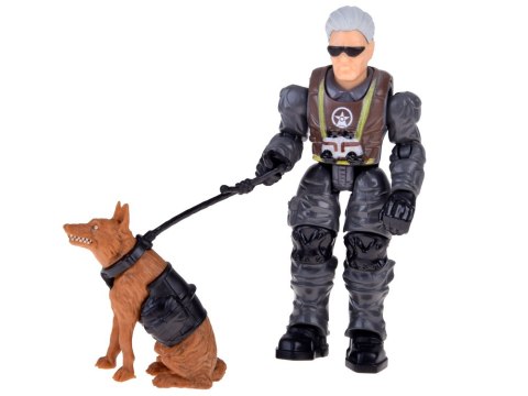 JOKOMISIADA Duży zestaw figurek żołnierze karabiny 12 elementów żołnierzyki ZA5887