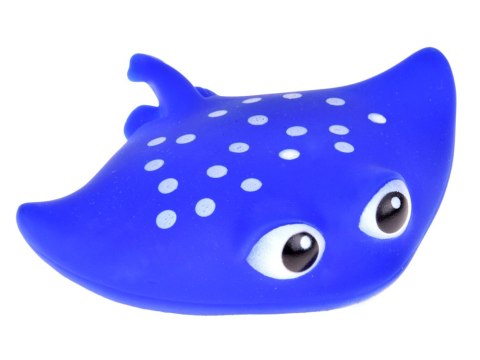 JOKOMISIADA Gumowe zwierzątka do kąpieli x4 Żółw Rekin Wieloryb Płaszczka ZA5858