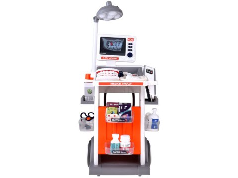 JOKOMISIADA Interaktywny WÓZEK LEKARSKI Zestaw do zabawy w lekarza i dentystę ZA5874