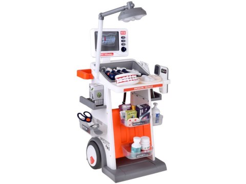 JOKOMISIADA Interaktywny WÓZEK LEKARSKI Zestaw do zabawy w lekarza i dentystę ZA5874