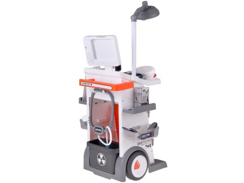 JOKOMISIADA Interaktywny WÓZEK LEKARSKI Zestaw do zabawy w lekarza i dentystę ZA5874