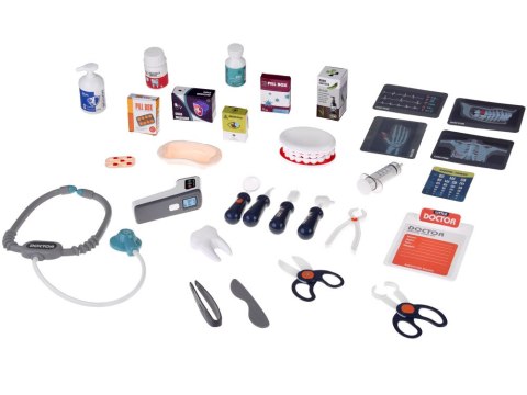 JOKOMISIADA Interaktywny WÓZEK LEKARSKI Zestaw do zabawy w lekarza i dentystę ZA5874