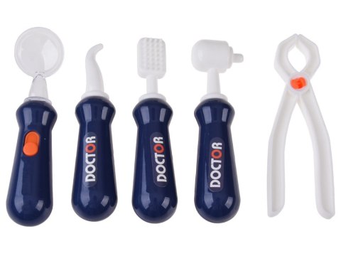 JOKOMISIADA Interaktywny WÓZEK LEKARSKI Zestaw do zabawy w lekarza i dentystę ZA5874