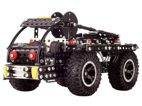 JOKOMISIADA Klocki konstrukcyjne metalowa CIĘŻARÓWKA terenowa + narzędzia 475ele ZA5899