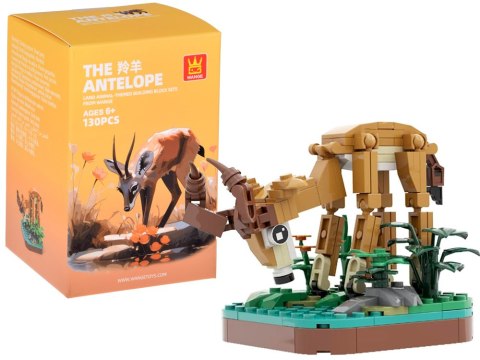 JOKOMISIADA Klocki techniczne Seria: Dzikie zwierzęta lądowe - ponad 100-ele ZA5852