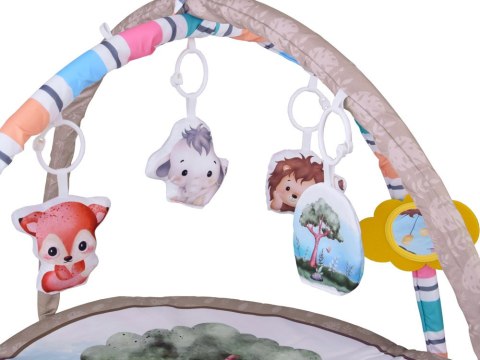 JOKOMISIADA Kolorowa Mata Edukacyjna ze Zwierzątkami Miękka i Bezpieczna ZA5825