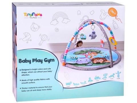 JOKOMISIADA Kolorowa Mata Edukacyjna ze Zwierzątkami Miękka i Bezpieczna ZA5825