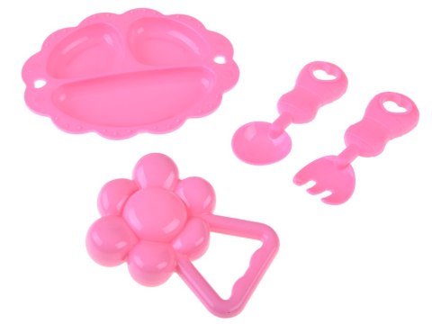 JOKOMISIADA Lalka BOBAS 32cm z ruchomymi oczkami + akcesoria do karmienia ZA5833