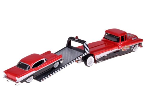 JOKOMISIADA Maisto Licencjonowane Auta Metalowe Chevrolet Flatbed 1957 i Bel Air ZA5864