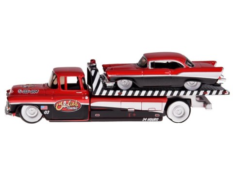 JOKOMISIADA Maisto Licencjonowane Auta Metalowe Chevrolet Flatbed 1957 i Bel Air ZA5864