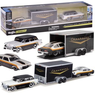 JOKOMISIADA Maisto Licencjonowane auta metalowe Chevrolet Nomad 1955 i Vega 1971 ZA5863
