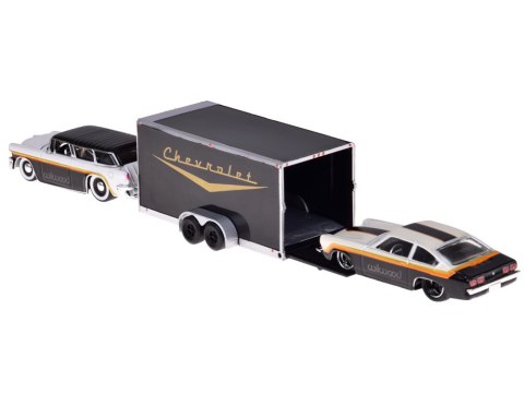JOKOMISIADA Maisto Licencjonowane auta metalowe Chevrolet Nomad 1955 i Vega 1971 ZA5863